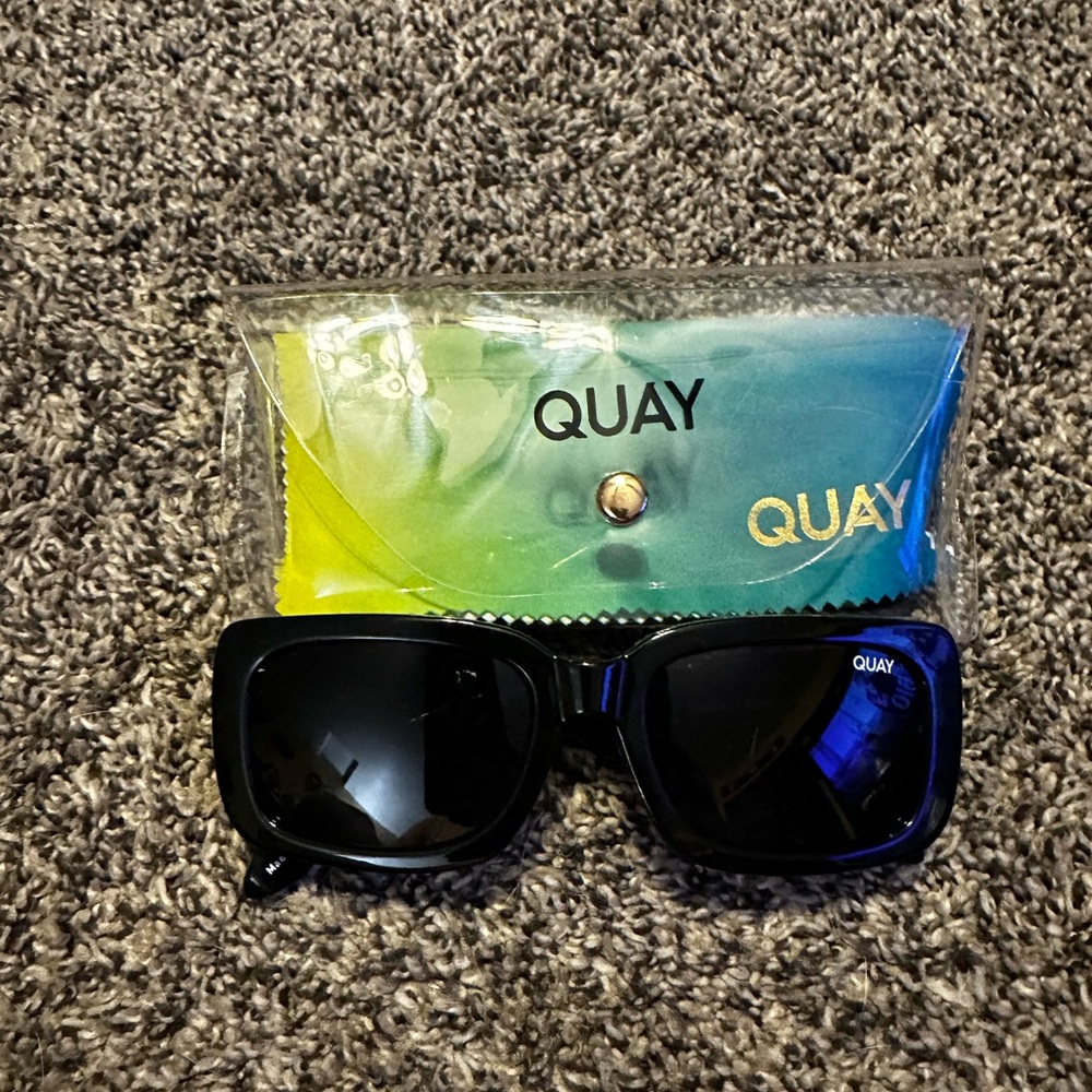 Quay Australia Yada Yada Black Sunglasses